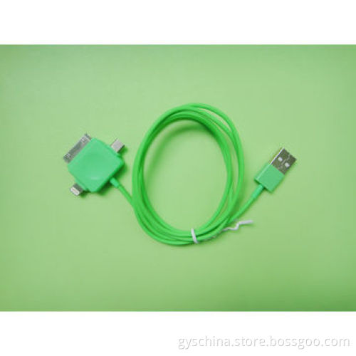 3-in-1 Data Cable for Smartphones